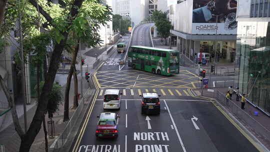 香港金钟道街景