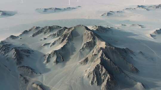 青海黑独山航拍