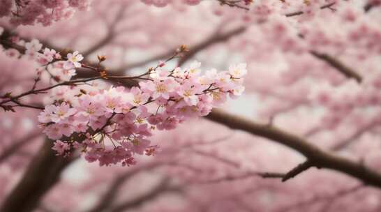 粉色樱花视频