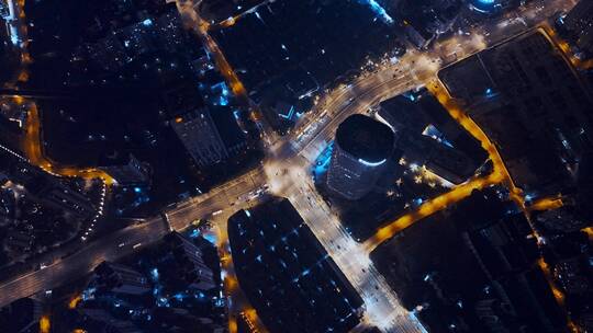 上海虹口区夜景