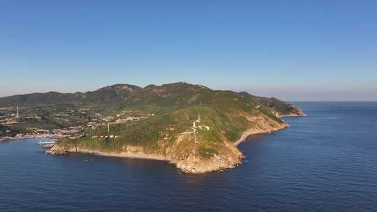 辽宁大连旅顺口黄渤海分界线景区