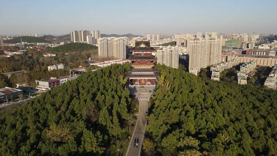 航拍江苏徐州汉文化园4A景区