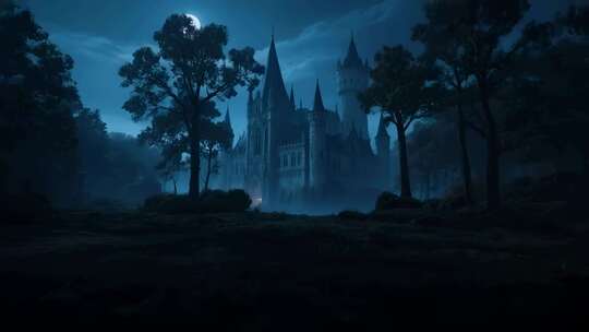 欧洲中世纪哥特城堡宫殿