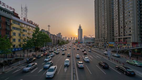 合肥屯溪路车流