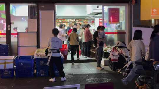 超市打折抢购