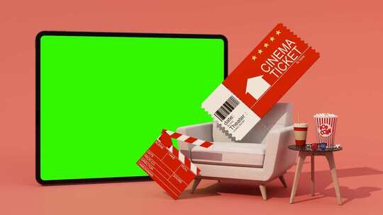 电商购物3d动画视频素材模板下载