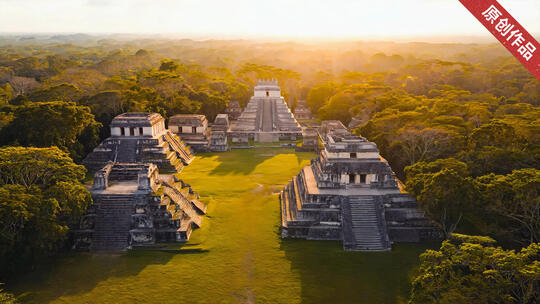 玛雅文明遗址 神秘古代文明 探索神庙丛林高清在线视频素材下载