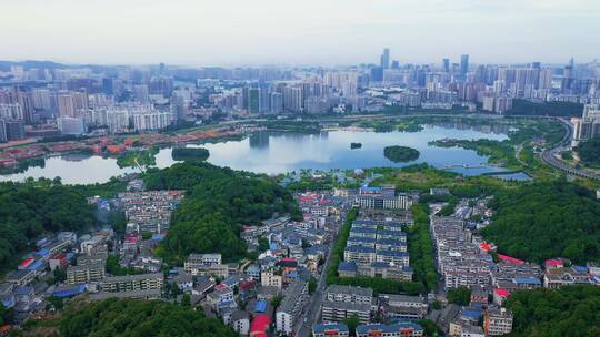 长沙城市地标航拍视频