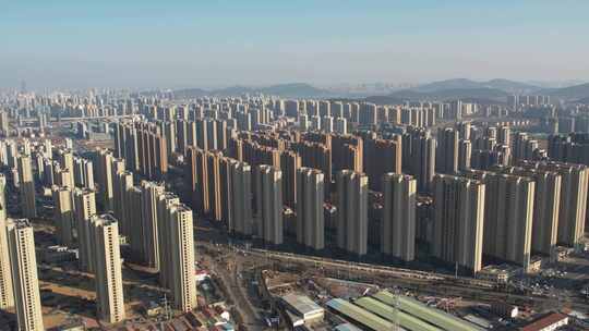 城市居民楼钢筋混凝土的世界视频素材模板下载