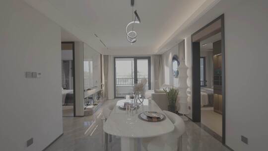 住宅客厅装饰家居空间设计现代简约轻奢舒适