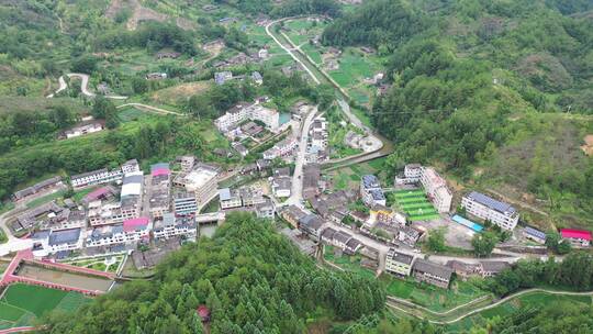 福建德化传媒山路山村十八格盘山公路