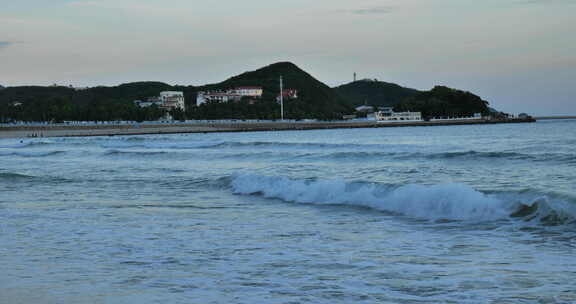 三亚大东海 海边 海浪 浪花 情绪 海边游玩