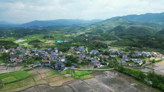 合集南方农村农田航拍