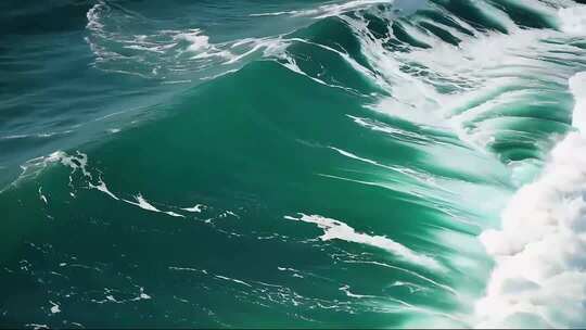 波涛汹涌的海浪景观合集