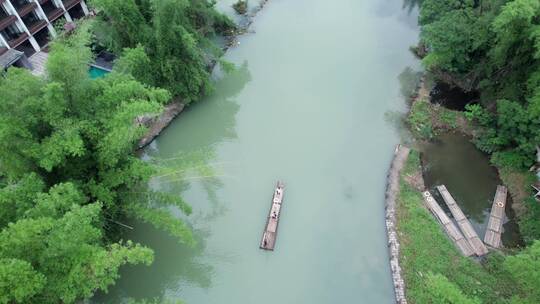 5月雨季桂林山水美景