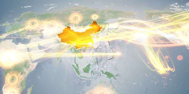 江门恩平市地图辐射到世界覆盖全球 7