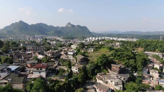 贵州 青岩 古镇 5A 景区 航拍