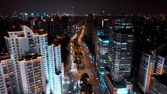 徐家汇商圈夜景