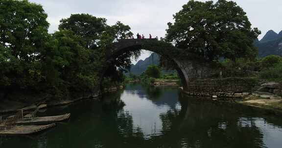 桂林阳朔富里桥遇龙河源头