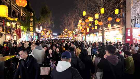 南京夫子庙  夜景 秦淮花灯