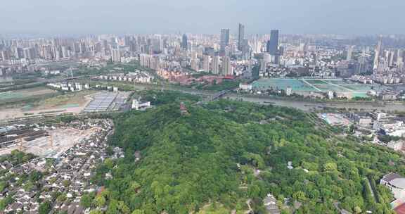 无锡惠山惠山古镇惠山寺自然景观