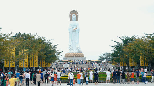 海南 三亚 南海观音  大海观音 三亚旅游