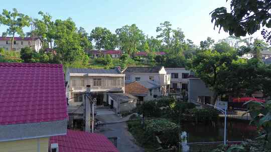 湖南韶山城中与城边景致