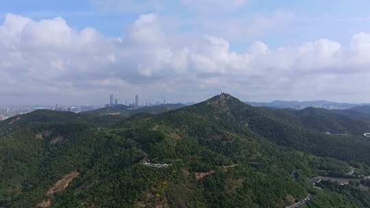 大连莲花山航拍