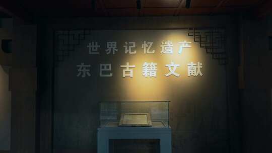 云南旅游丽江东巴古籍文献博物馆视频素材模板下载
