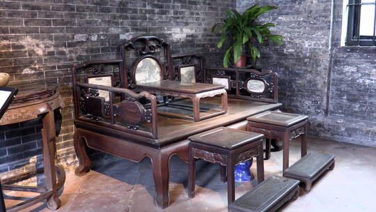 中国式传统客厅家具
