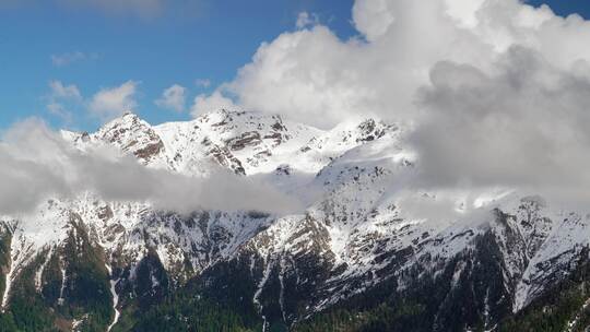 雪山雪峰