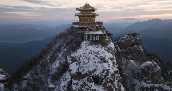 航拍河南洛阳老君山风景区宣传片