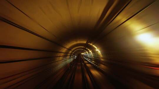 地铁隧道 火车隧道视频素材模板下载