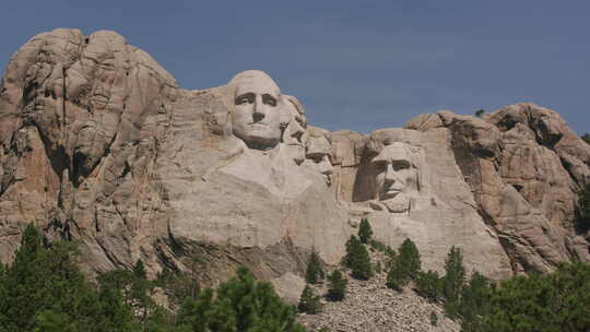 拉什莫尔山 美国总统雕像