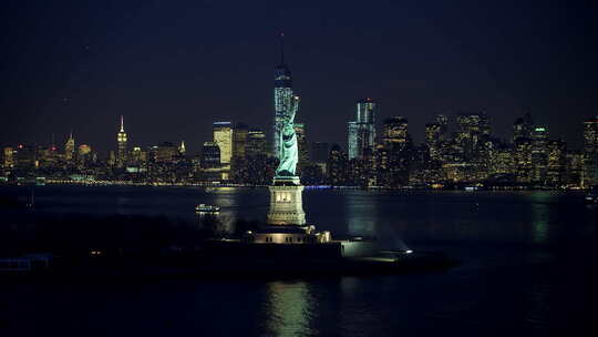 纽约夜景视频素材模板下载