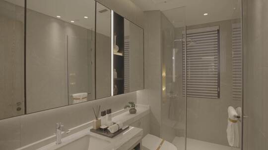 浴室洗手间盥洗室卫浴间家居设计样板间