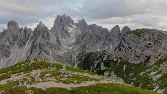 山，洛基，白云石，阿尔卑斯山