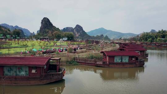 广东省清远古龙峡漂流景区