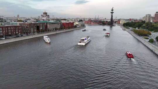 俄罗斯莫斯科城市风光