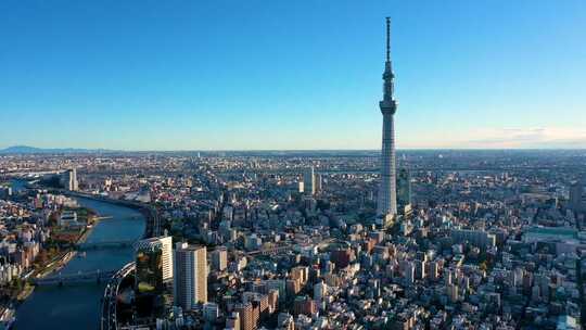 日本东京城市风景