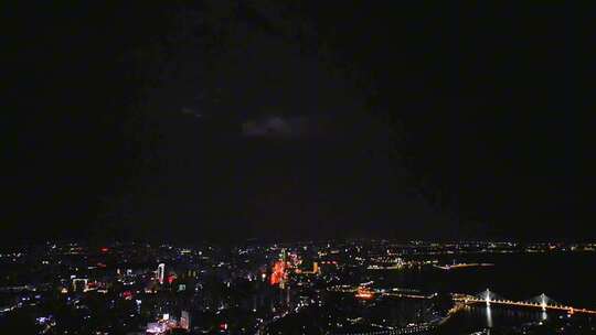 夜空闪电 雷电视频素材 霹雷雷电划破乌云视频素材模板下载