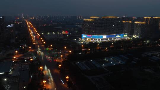 城市 夜景 延时