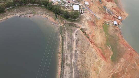 大气 航拍 福建 泉州  河流 自然 田野 风光