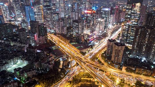 广州珠江新城夜景