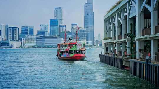 【正版素材】香港维多利亚港