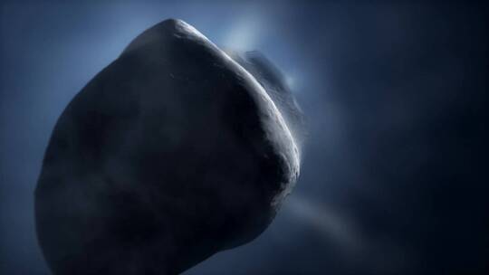 坦普尔1号彗星特写镜头