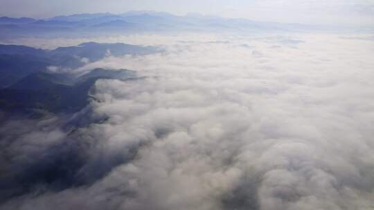 高空云海自然风光