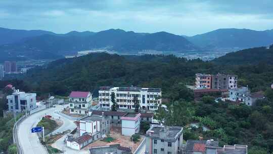 福建莆田城市航拍大景