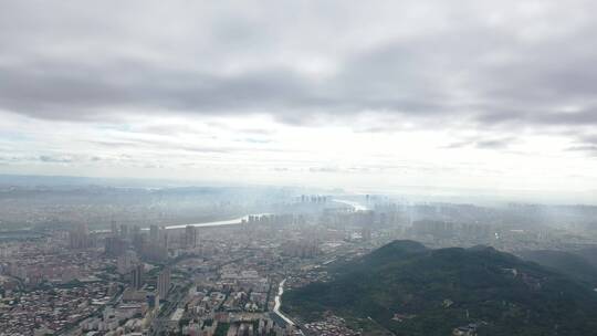 泉州市区大景航拍鲤城区丰泽区晋江全景