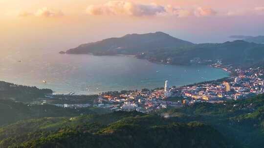 普吉岛 岛屿 4K 航拍 全景普吉大佛